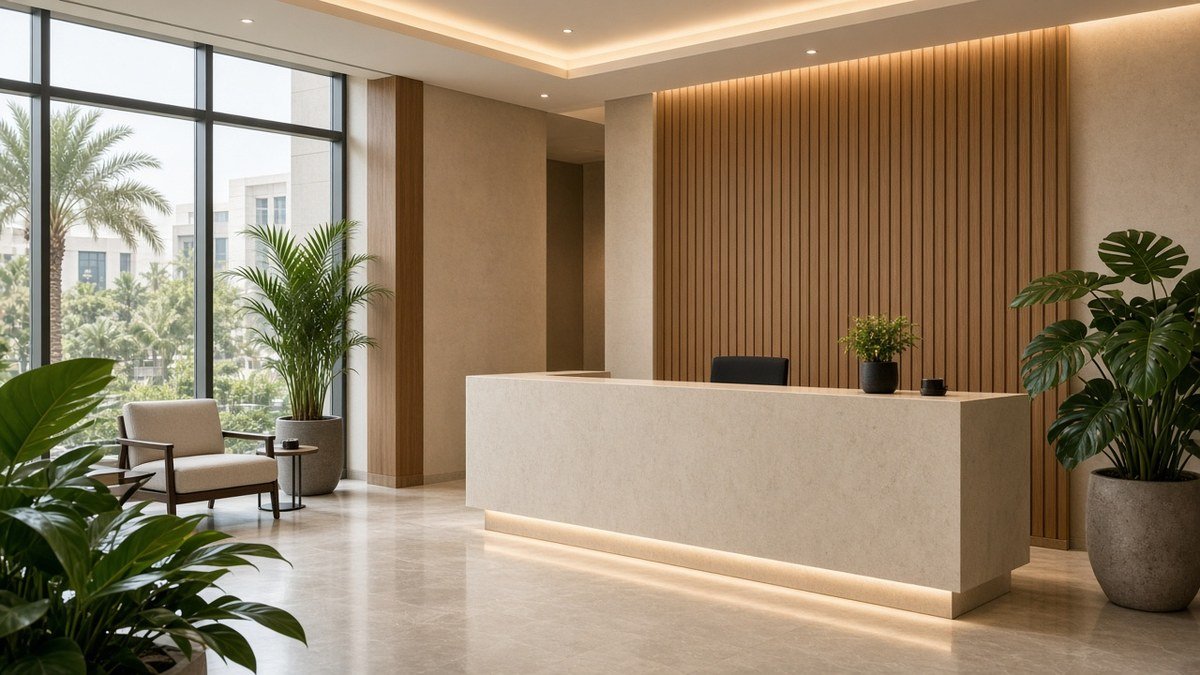INFINITNEX office reception in Karachi