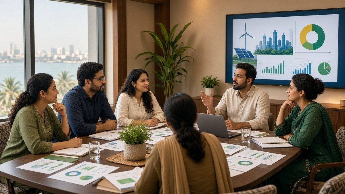 Procurement professionals in meeting